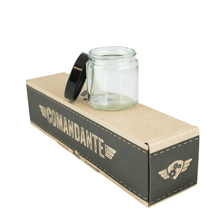 Pack de 4 botes transparentes Comandante