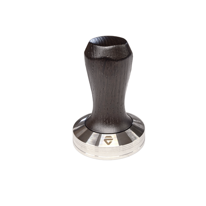 Lelit PLA481K Gem-shaped Smoked Oak Wooden Tamper
