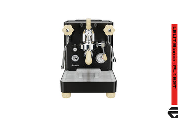 Lelit Bianca PL162T negra - vista frontal